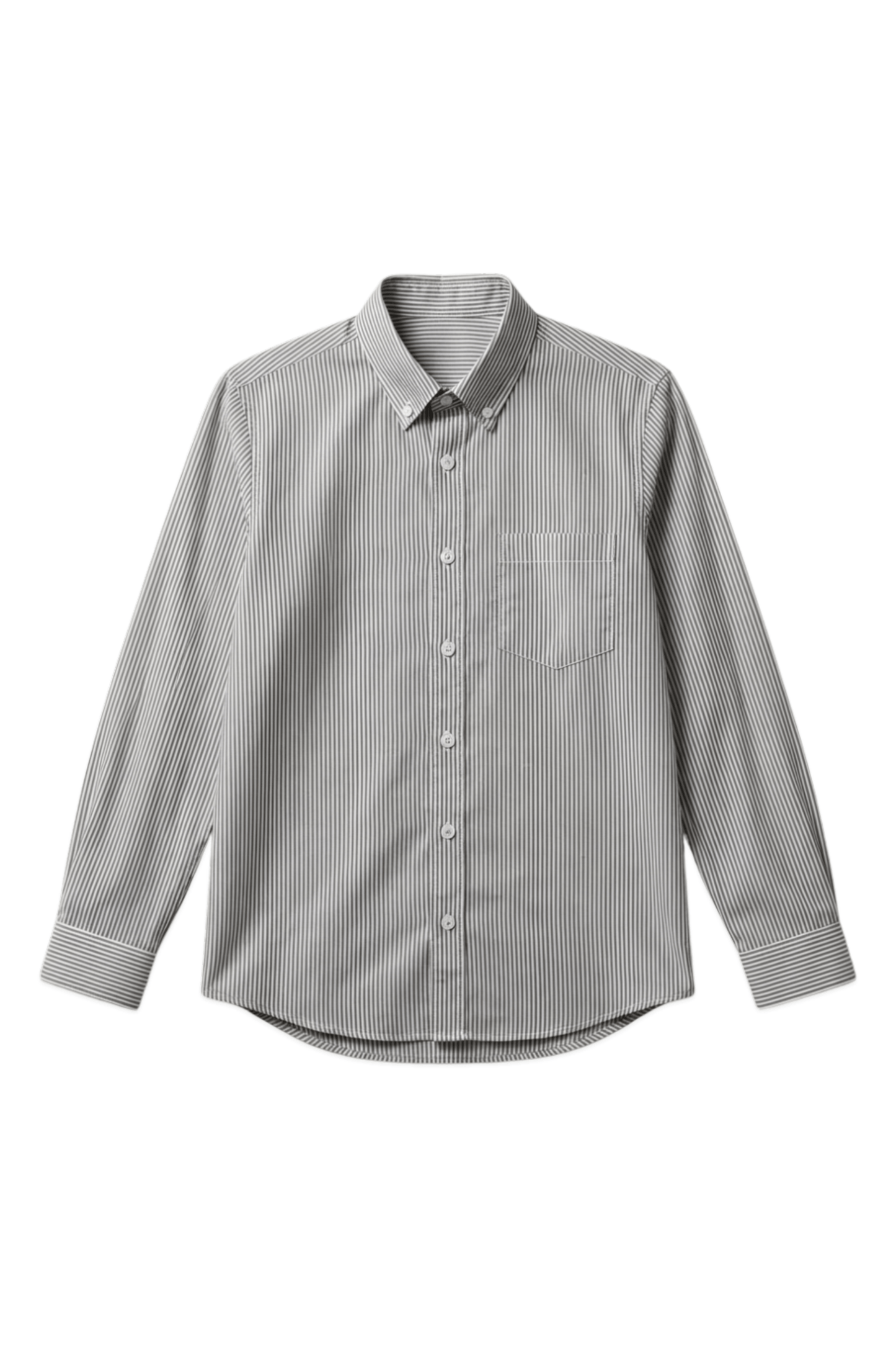 Mad Koffee Shirts AirLight Button-down Shirts – Grey Striped