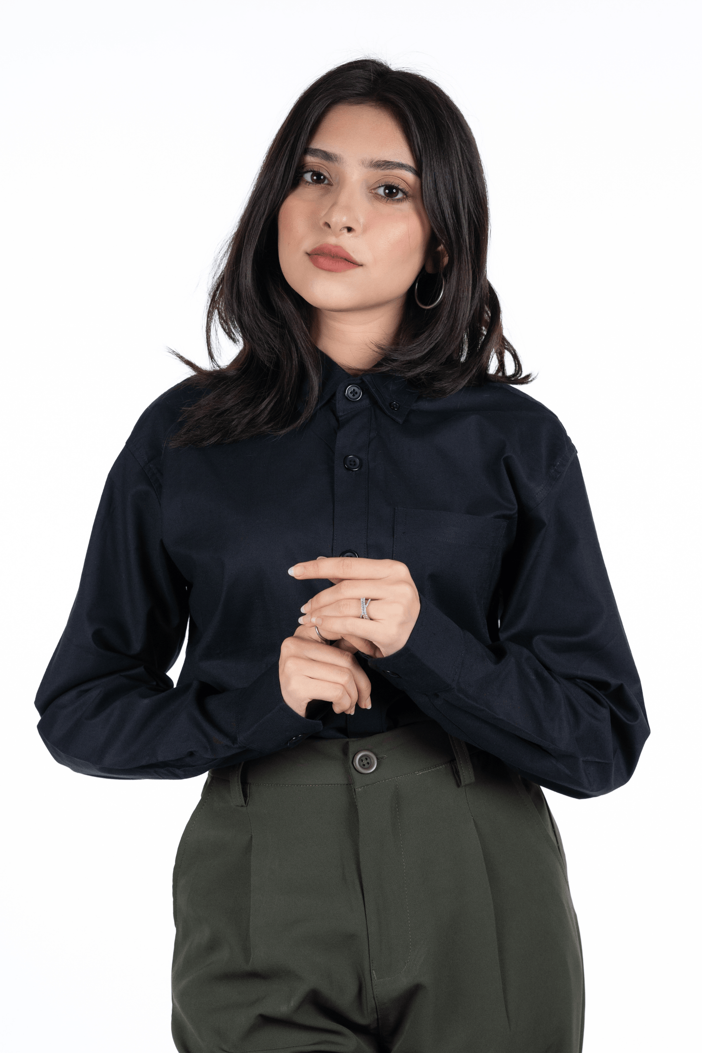 Mad Koffee Shirts Button-Down Oxford Shirt – Carbon Black