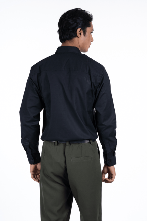 Load image 1 in gallery view. Mad Koffee Shirts Button-Down Oxford Shirt – Carbon Black