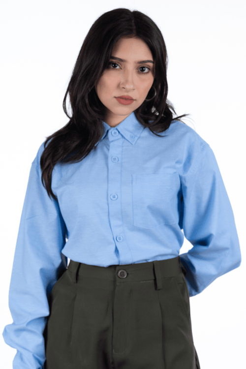 Load image 1 in gallery view. Mad Koffee Shirts Button-Down Oxford Shirt – Ocean Breeze