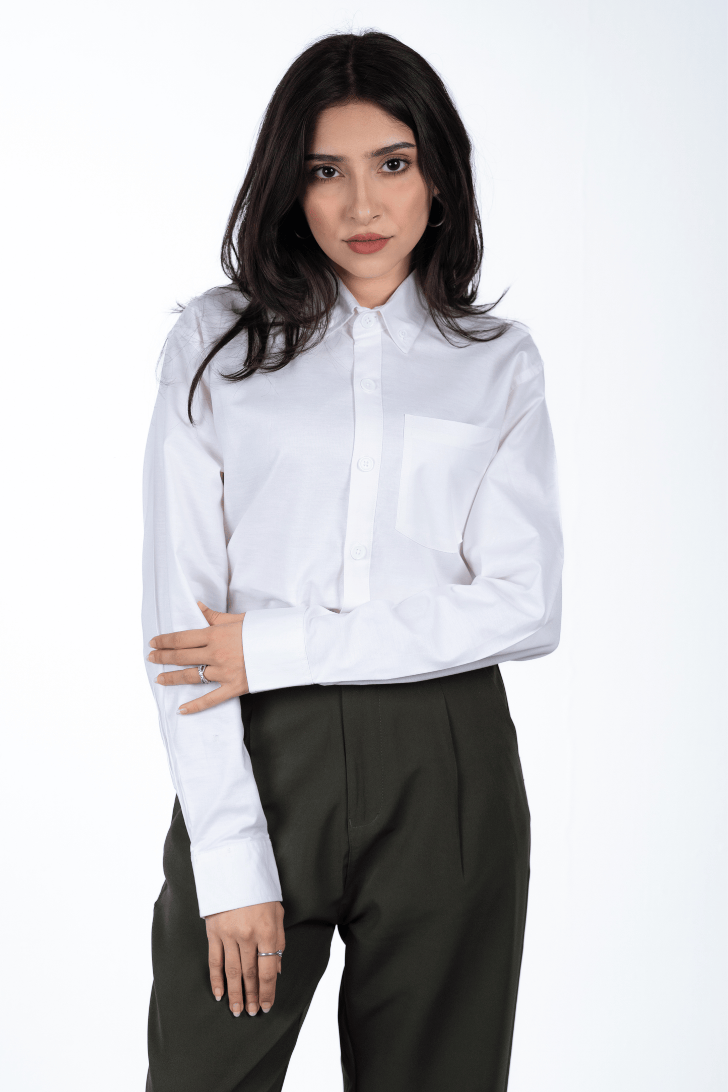 Mad Koffee Shirts Button-Down Oxford Shirt – Storm White