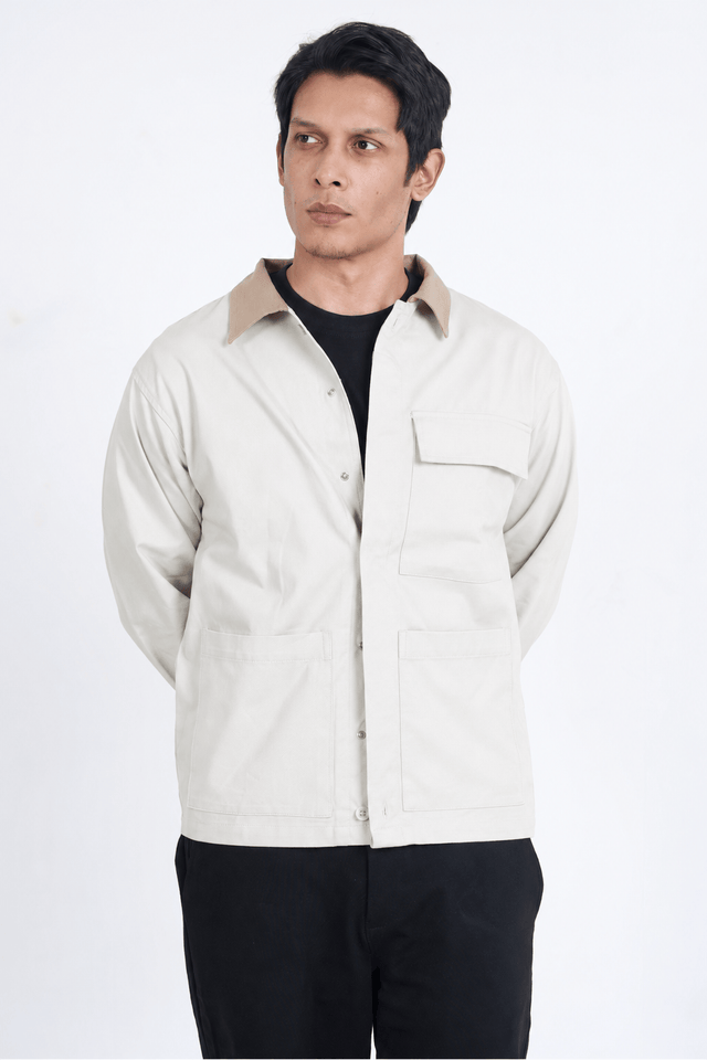 Contrast Overshirt