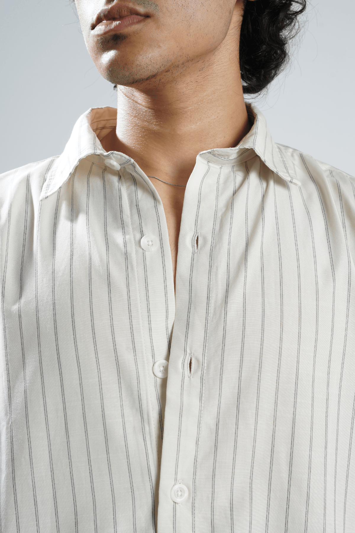 Mad Koffee Shirts Off-White Pinstripe