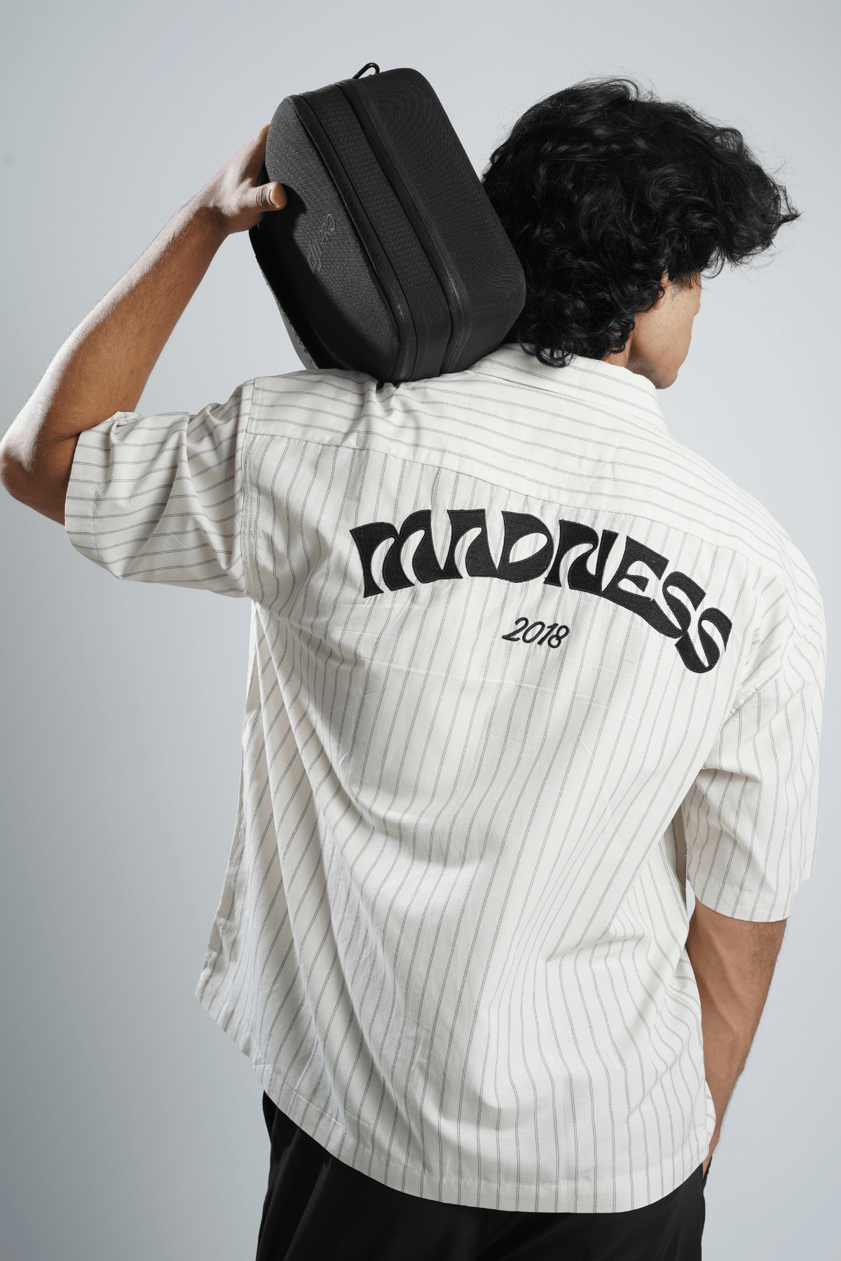 Mad Koffee Shirts Off-White Pinstripe
