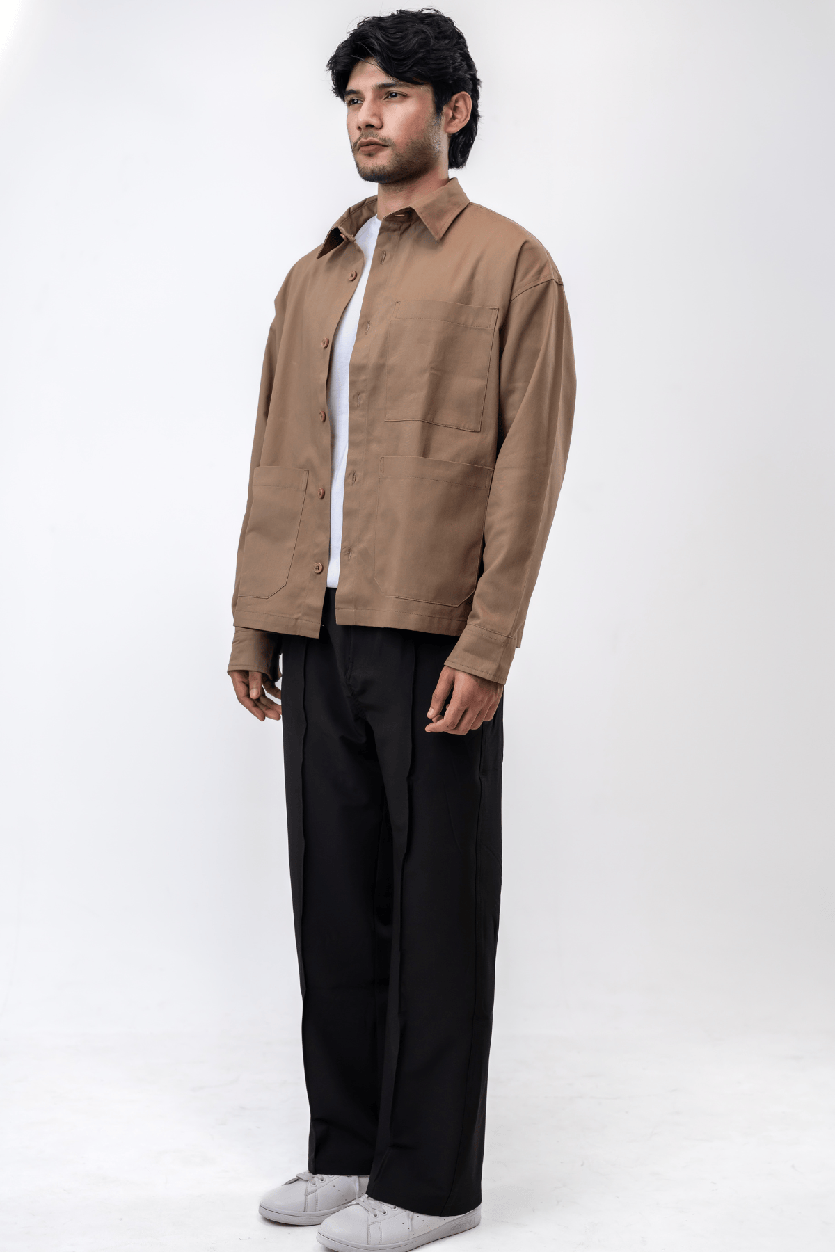 Mad Koffee Shirts Overshirt 3 Pocket - Warm Khaki