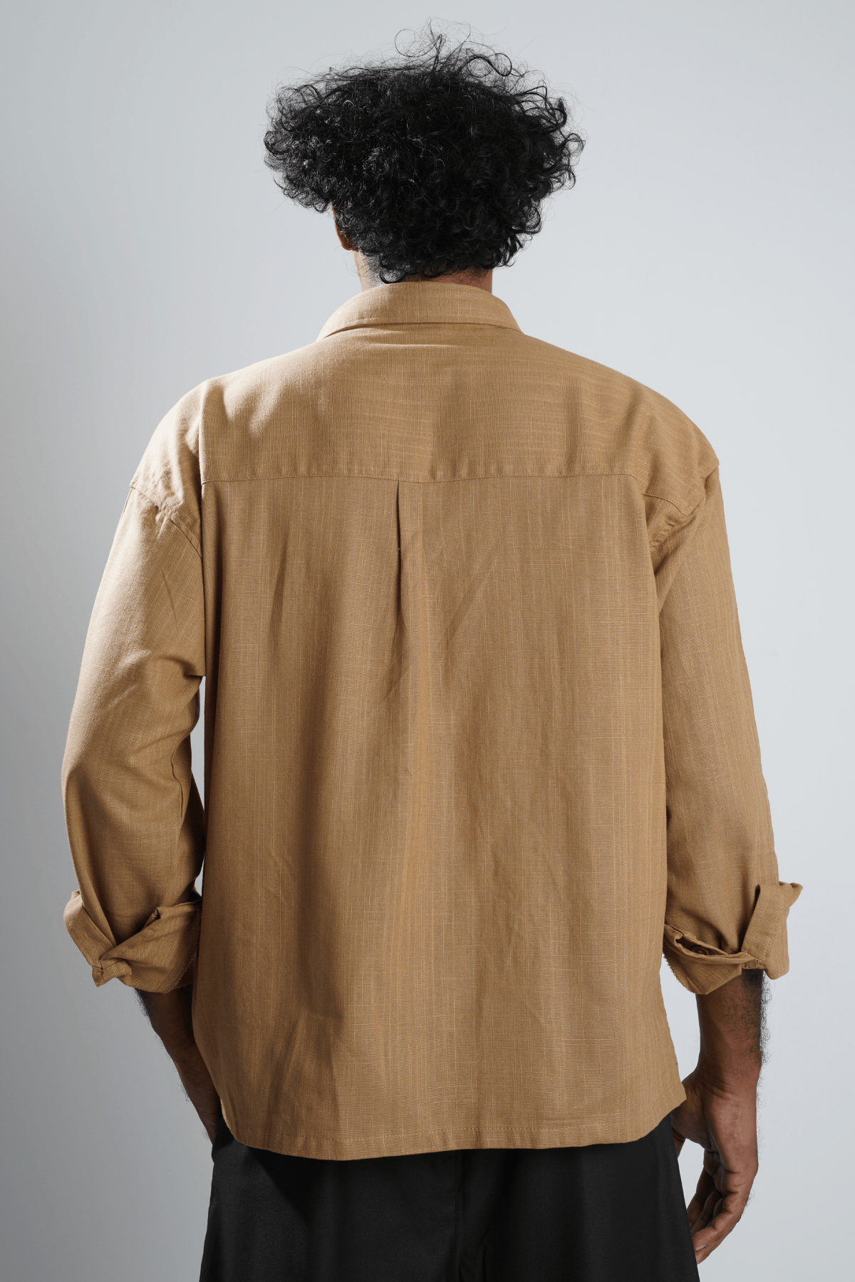 Mad Koffee Shirts Remi Cotton Boxy-Fit Shirt – Mocha