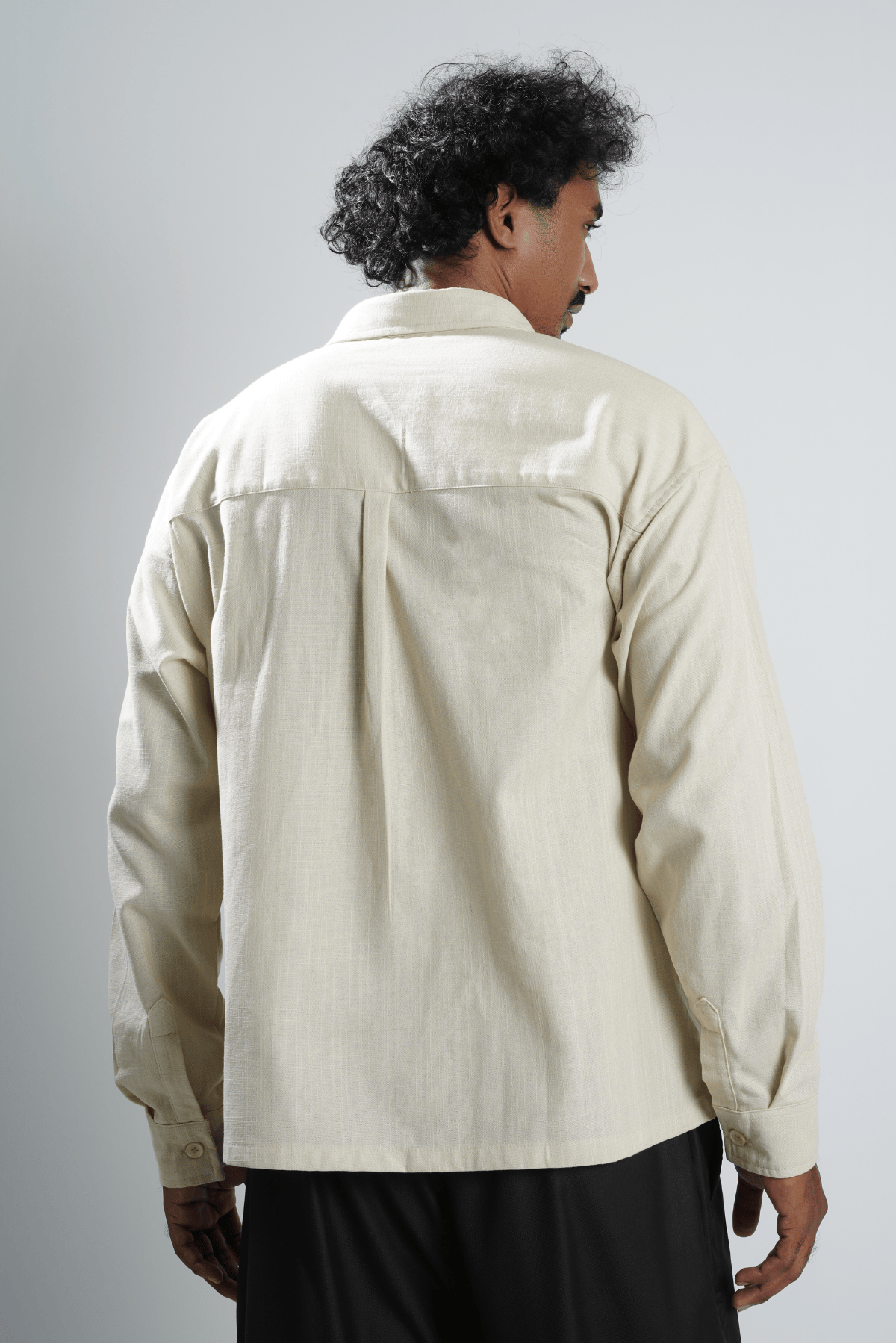 Mad Koffee Shirts Remi Cotton Boxy-Fit Shirt – Oatmeal