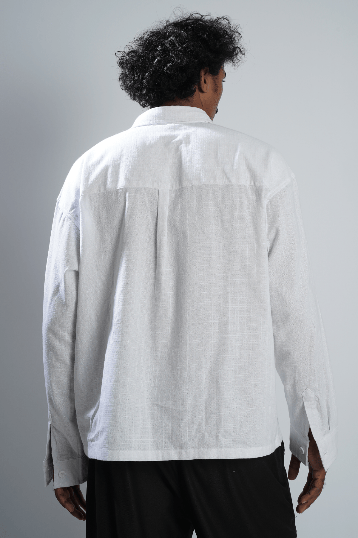 Mad Koffee Shirts Remi Cotton Boxy-Fit Shirt – Snow White