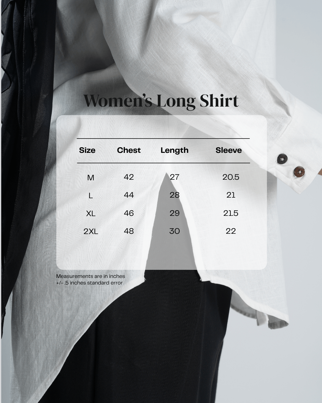 Mad Koffee Shirts Women’s Long Shirt - Bright White