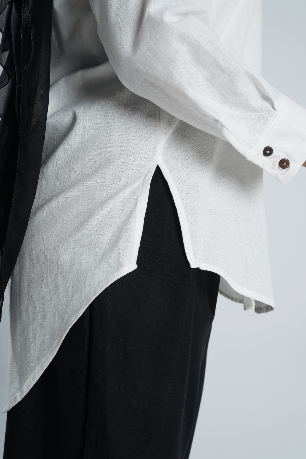 Mad Koffee Shirts Women’s Long Shirt - Bright White