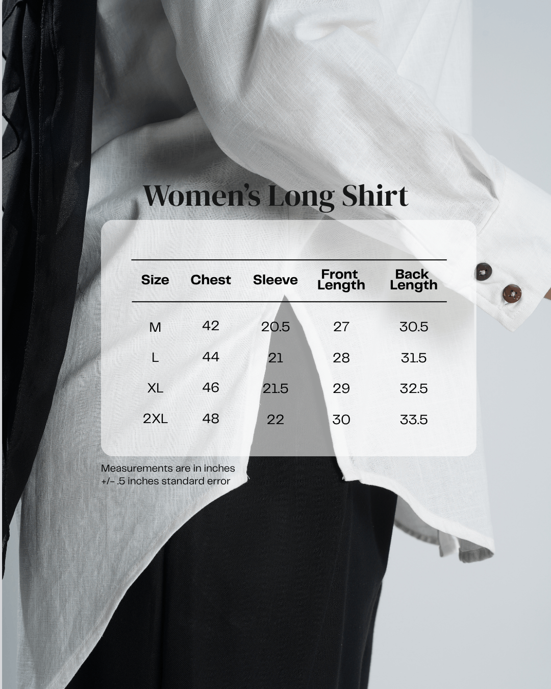 Mad Koffee Shirts Women’s Long Shirt - Bright White