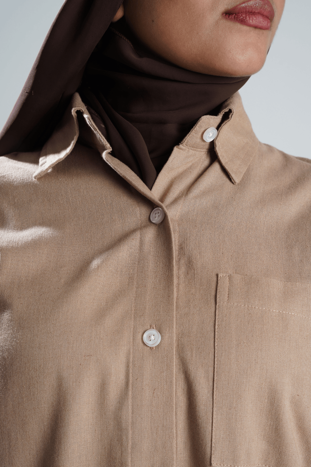 Mad Koffee Shirts Women’s Long Shirt - Camel