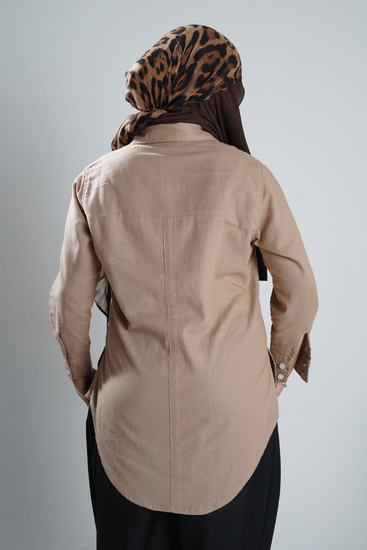 Mad Koffee Shirts Women’s Long Shirt - Camel