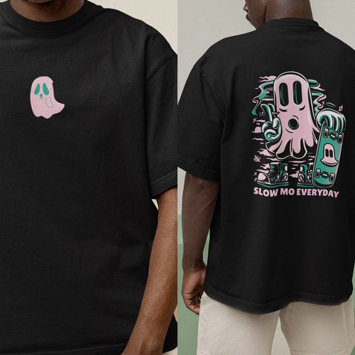 Load image 1 in gallery view. Mad Koffee Slow Mo Everyday - Oversized Drop Shoulder T-shirt