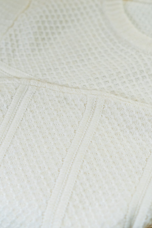 Load image 1 in gallery view. Mad Koffee Sweater Polyamide Sweater: White