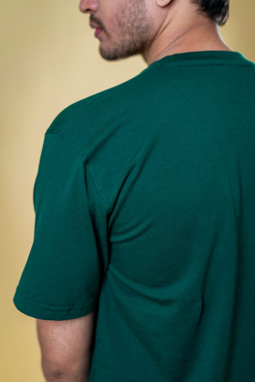 Load image 1 in gallery view. Mad Koffee T-shirt The Basics Dark Green- Regular Fit T-shirt