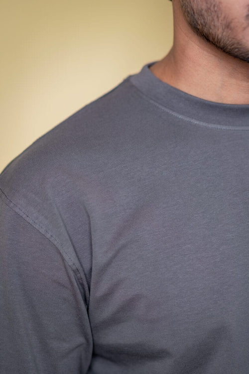 Load image 1 in gallery view. Mad Koffee T-shirt The Basics Grey – Regular Fit T-shirt
