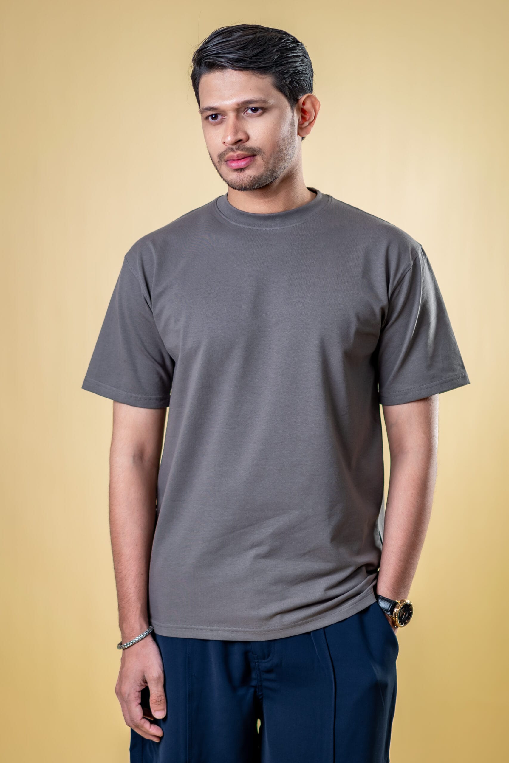 Mad Koffee T-shirt The Basics Grey – Regular Fit T-shirt