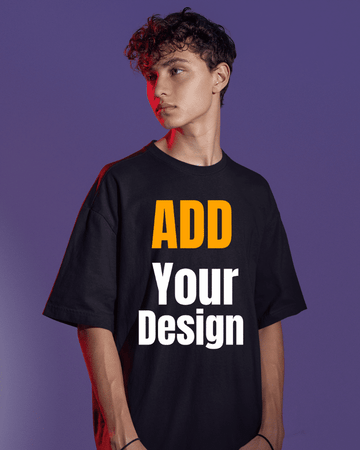 Mad Koffee T-shirts Black / 2XL Custom - Oversized Drop Shoulder T-shirt