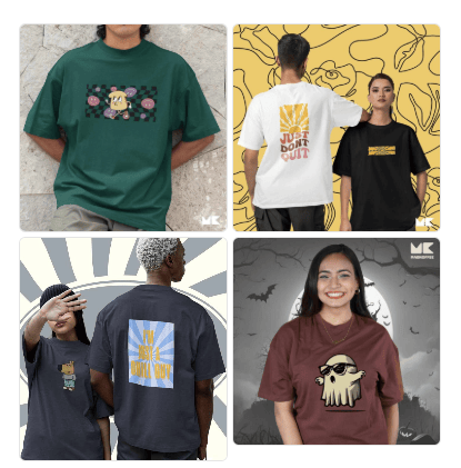 Load image 1 in gallery view. Mad Koffee T-Shirts RANDOM OVERSIZED DROP SHOULDER TSHIRTS