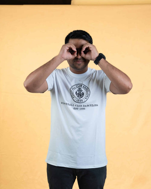 Load image 1 in gallery view. Mad Koffee Talking Tiki-Taka OUR ORIGIN - Talking Tiki-Taka  X  Mad Koffee Merch Regular fit T-shirt