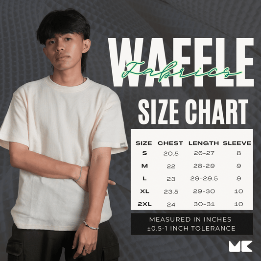 Waffle Round Neck T-Shirts for Men and Women | Unisex | Comfortable and Stylish | Mad Koffee Fashion Discover the perfect blend of style and comfort with our unisex waffle round neck t-shirts. Made from premium waffle-textured fabric, these t-shirts offer a breathable fit and a trendy look, making them a versatile choice for any occasion.