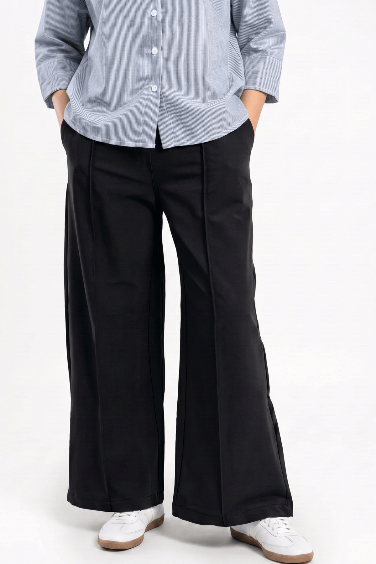 Mad Koffee Women's Flared Pants - Black