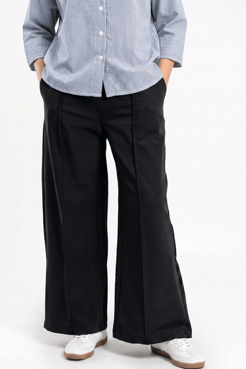 Load image 1 in gallery view. Mad Koffee Women's Flared Pants - Black