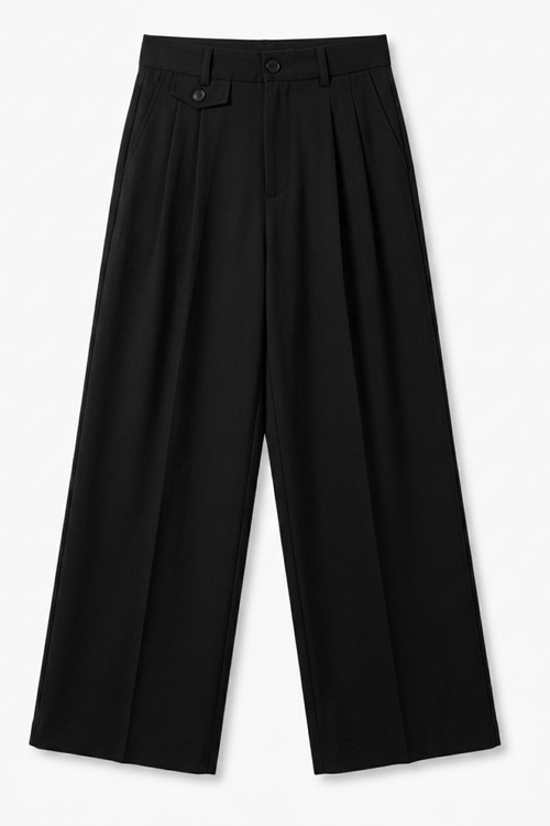 Load image 1 in gallery view. Mad Koffee Women's Flared Pants - Black